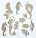 Mermaid Under The Sea Chipboard Scrapbook Laser Cut Embellishments