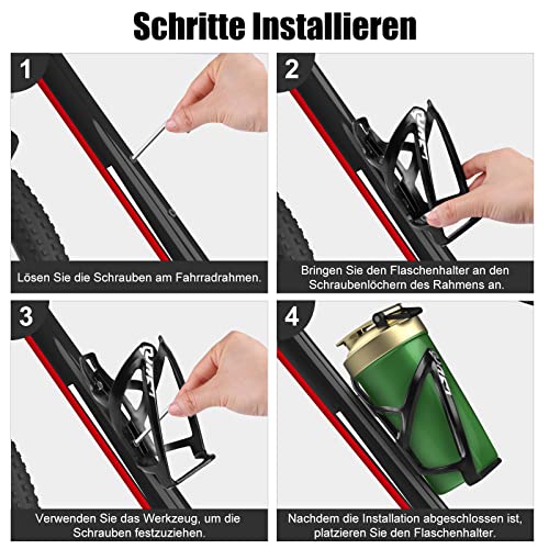 Flaschenhalter Teamkio für Mountainbike und Rennrad