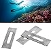 Dive Line Cutter Blades, Proof Stainless Steel Portable Diving Cutting Special Blade High Strength for Diving