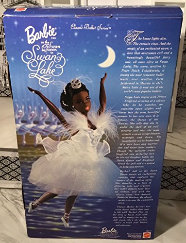 African American Barbie Doll As Swan Queen In Swan Lake Ballet By Mattel #TOP3