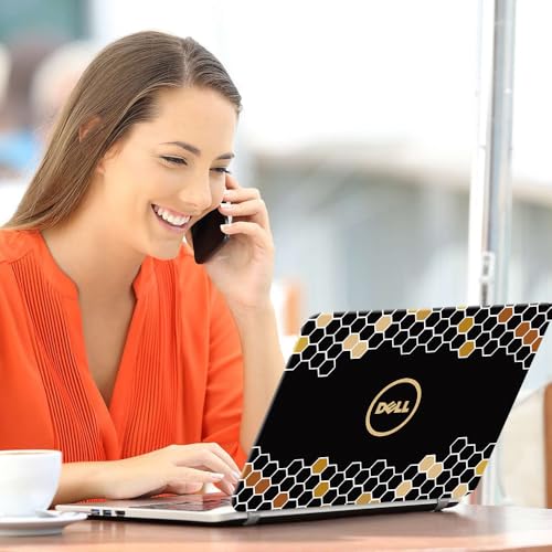 Image of Galaxsia Pattern D22 Top+Wrist Pad Vinyl Laptop Skin /Sticker /Cover Upto 15.6 Inches Laptops Laminated-Removable-HD Quality Compatible for Hp-Dell-Sony-Lenovo-Asus etc.(15x10 Inches)