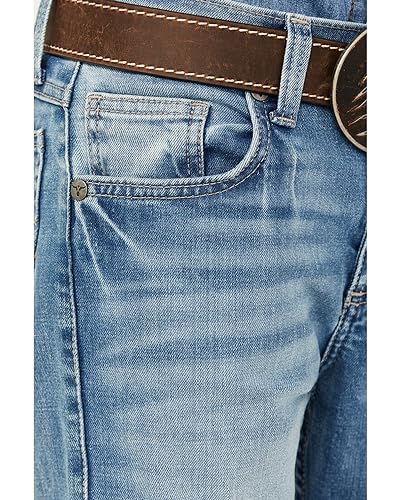 Wrangler Boys' 20X Light Wash 42 Vintage Bootcut Jeans Blue 11 SLM2