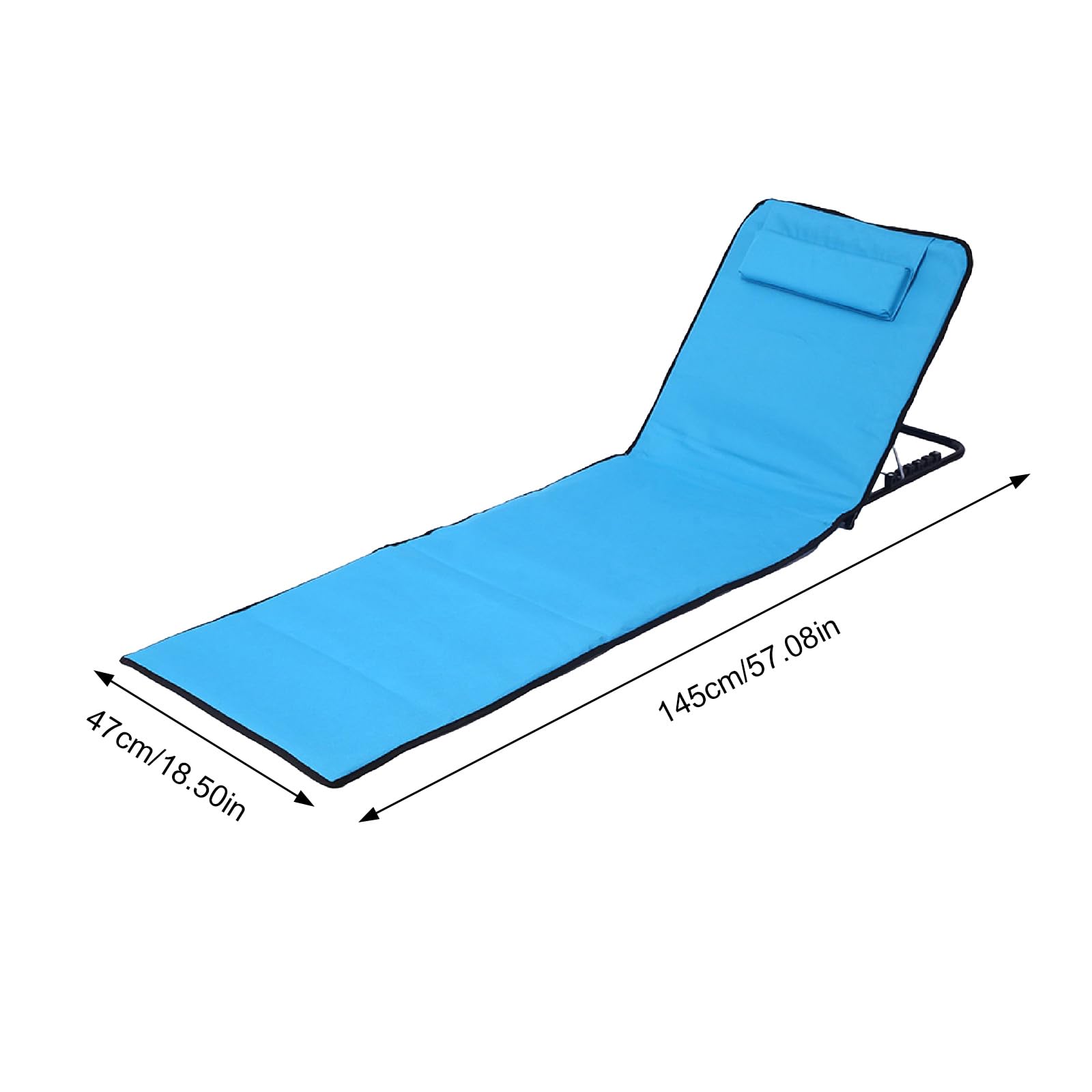 Silla bronceadora, tumbona de 5 posiciones para tomar el sol al aire libre para hombres y mujeres, tumbona plegable para piscina exterior, silla de playa para patio, jardín, playa, piscina,