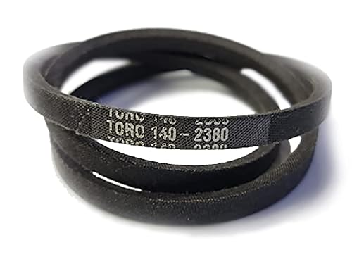 Toro OEM 140-2380 1402380 AWD V-Belt 34.50 para cortacésped reciclador de 22 pulgadas 21472 21774