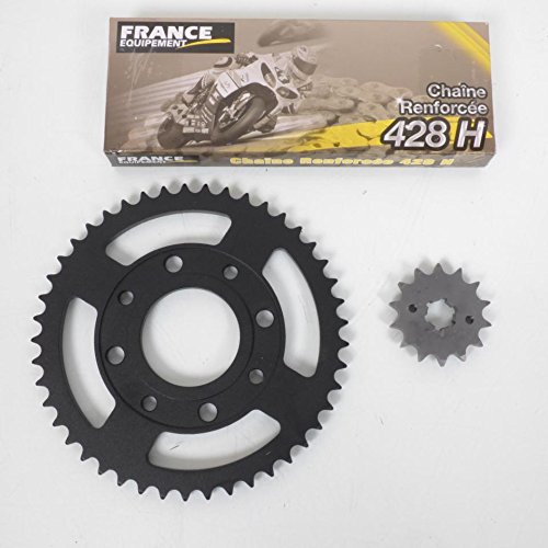 Kit cadena Francia equipo para moto Daelim 125 Daystar 2008 a 2012 45X14X428H