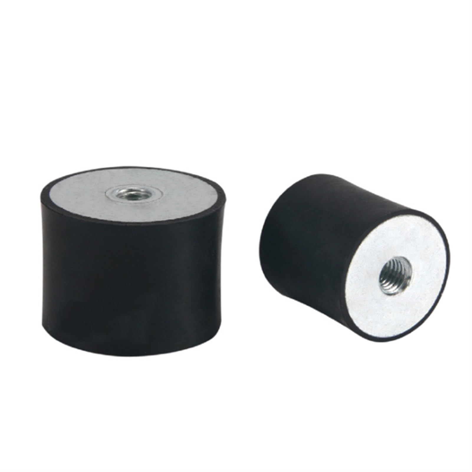 Douille de goujon 1 pièce support en caoutchouc M8, amortisseur, isolateurs vibrations remplace les coussinets anti-vibrations, base bloc silencieux plat, isolateur fileté(M8 40x30mm)