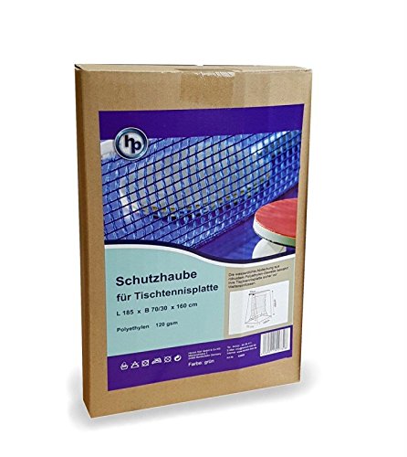hausratplus HK Schutzhaube für Tischtennisplatte PE Gewebe185 x 70/30 x 160cm Cover