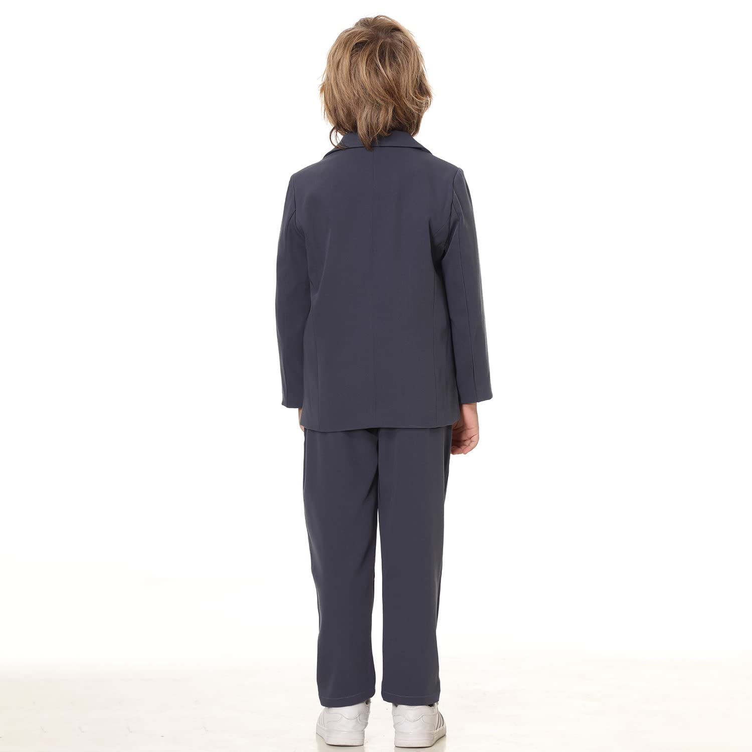 LOLANTA 2-teiliges Jungenanzug-Set Kinderanzug mit Sakko und Hose für Blumenjungen 3–13 Jahre