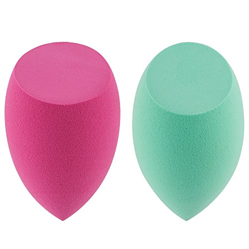 Makeup Sponge Puff Makeup Blending Sponge Makeup Blender Foundation Sponge Concealer Sponge Applicator Sponges (2 Pack, Latex-free Sponge)