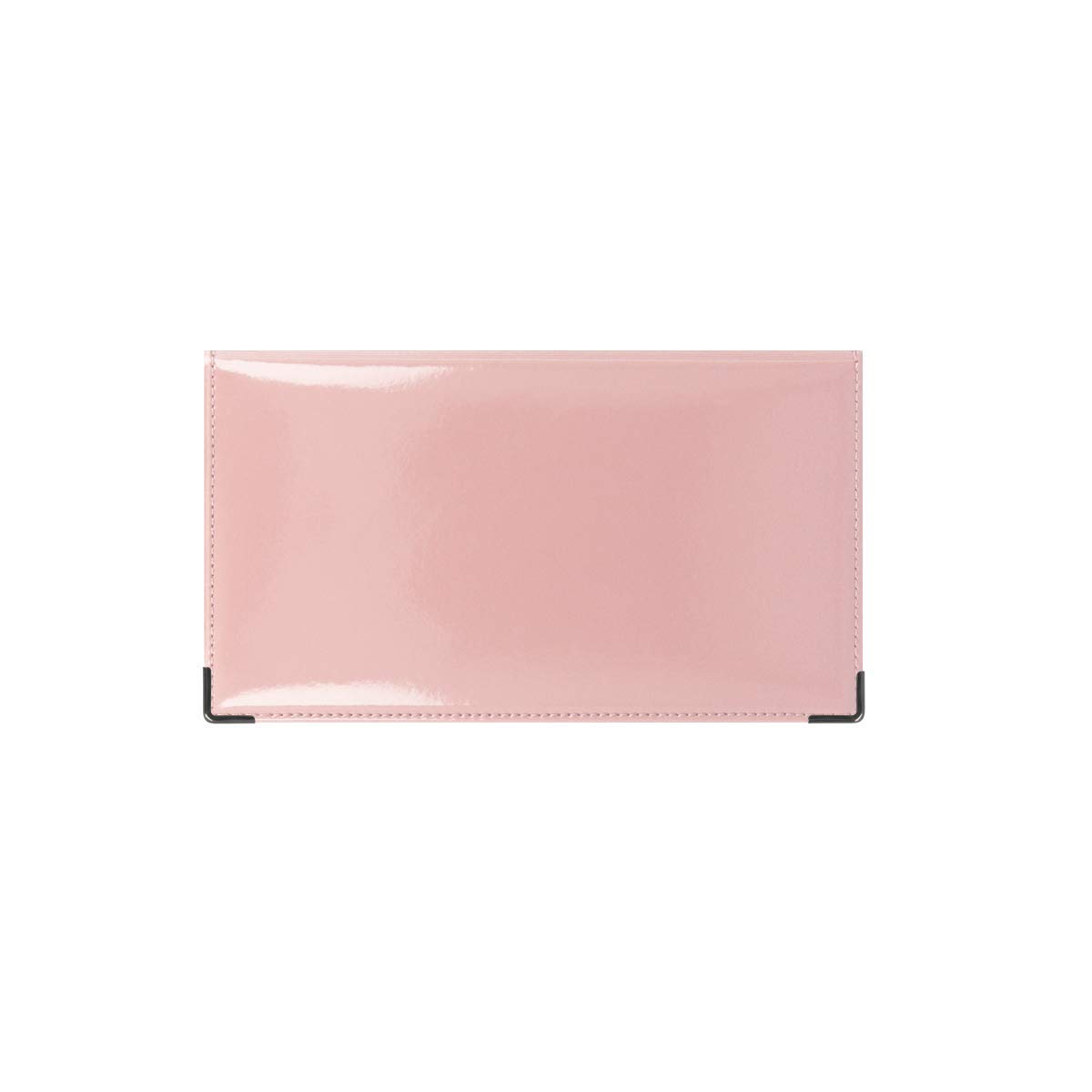 Color Pop Cheque Book Case – French Made – Cheque Book/Credit Card/Miscellaneous Papers, Old Rose, 10,4 x 18,7 x 0,8 cm, Classic