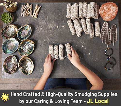 image for JL Local White Sage Smudge Sticks Bundles Gift Set - California Sage -