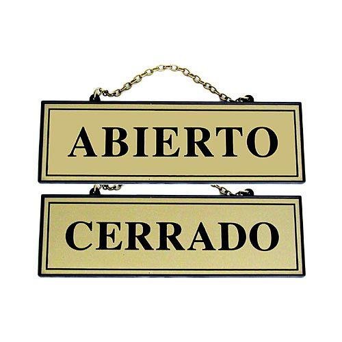 Rotulauto - Placa Abierto-Cerrado 110