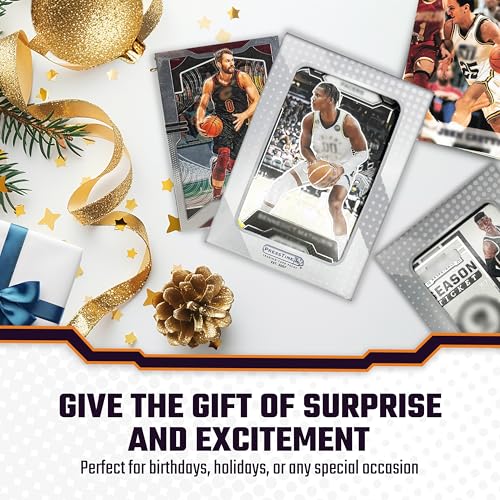 Assorted Basketball Cards 100-Count (1980s to The Present) Plus 2 Memorabilia Cards – Verified Basketball Card Packs from Licensed Manufacturers and Brands – No Two Packs are The Same