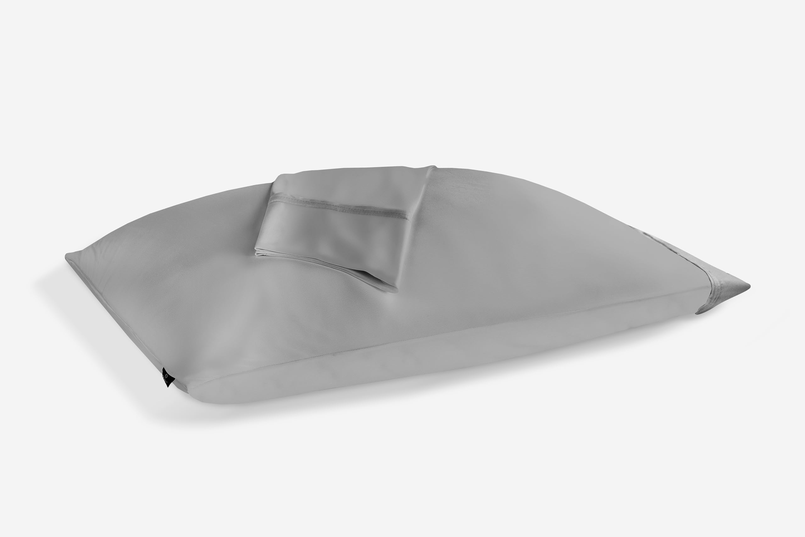 Bedgear Dri-Tec Pillowcase Set-King-Light Grey