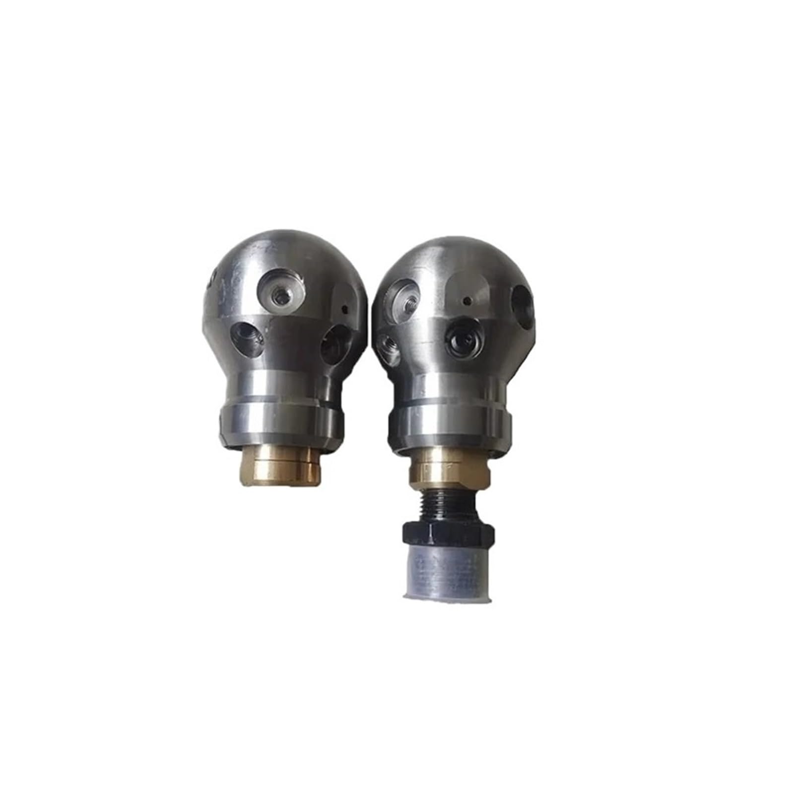 Buse à jet rotative sphérique, filetage 3/8, acier inox