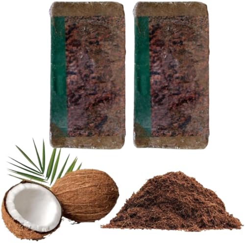 園芸用土 ココヤシファイバー ココナッツピート ココナッツ栄養土 100天然ココナッツ 土壌 園芸 培養土 圧縮ココナッツ 保水性&通気性 鉢土乾燥防止 温室 水耕 栄養貯蔵 ココナッツ基板 ECとPHバランスが低いオーガニックコココイアチップス | ココ
