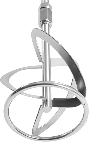 Miniatura 5 de Mezclador de hormigón de mano de 2100 W, mezclador de barro de cemento de mano, máquina mezcladora de mortero de pintura de yeso de yeso eléctrico