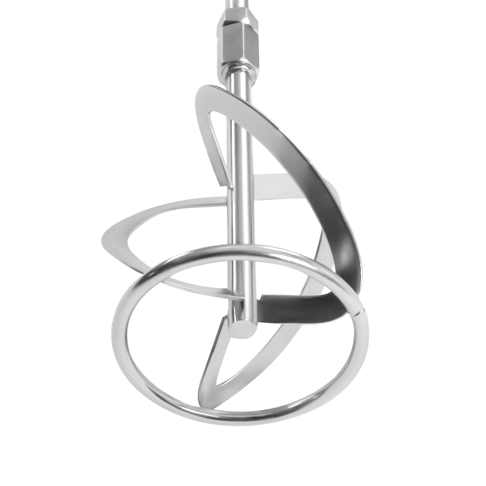 Miscelatore manuale da 2100 W, miscelatore per calcestruzzo, con agitatore a 6 velocità, per calcestruzzo, malta, intonaco, vernice, colla e cemento