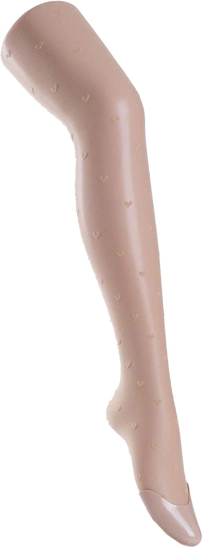 Amazon パターンタイツ ハート柄 ベージュ 日本製 パンティストッキング パンスト パーティードレス 結婚式 ２次会 フォーマル ストッキング 通販