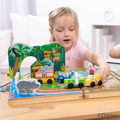 58% Off Melissa & Doug Disney Safari Wooden Play Set with 20 Pieces - Image 5