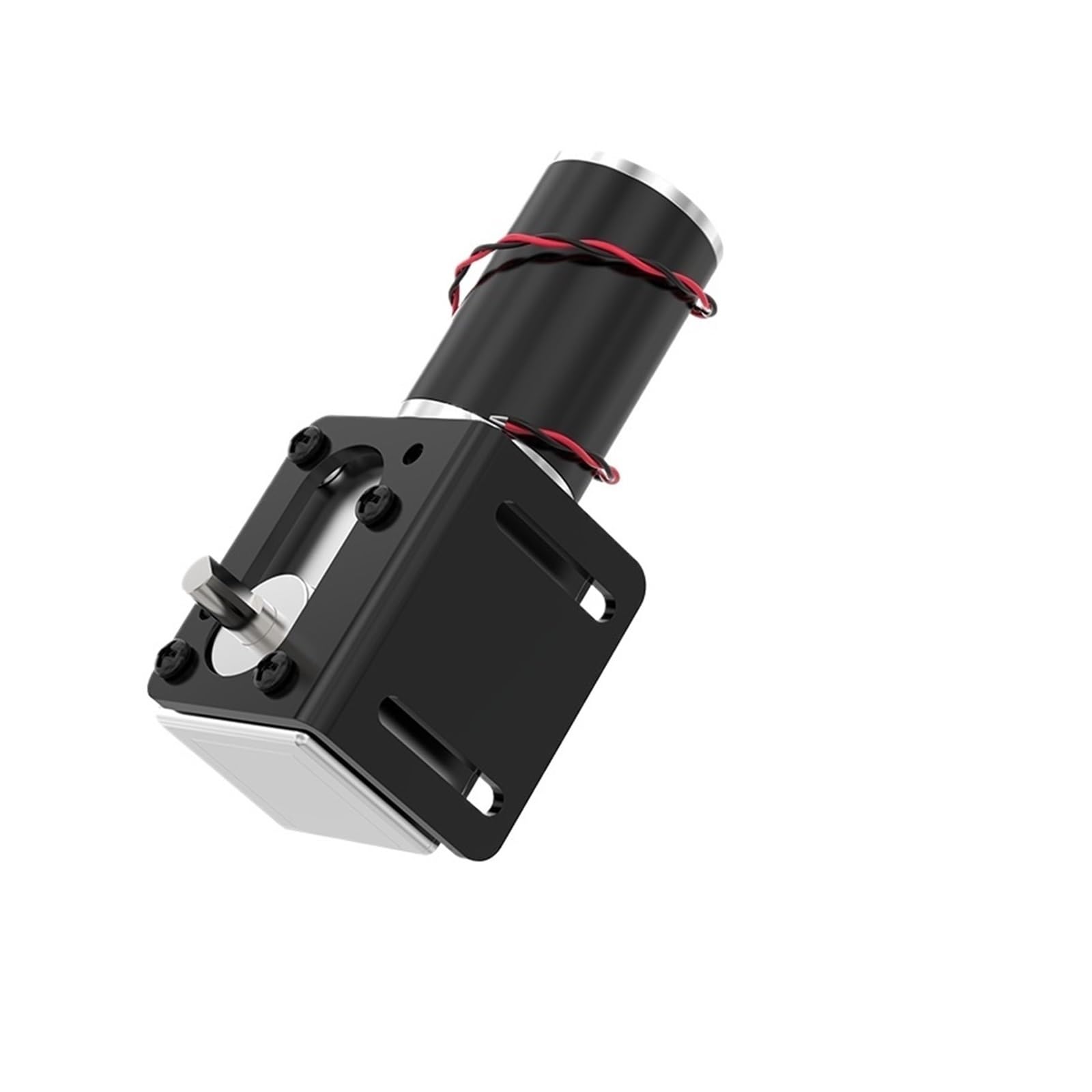 Moteur réducteur à vis sans fin 24V DC à arbre réversible 190RPM