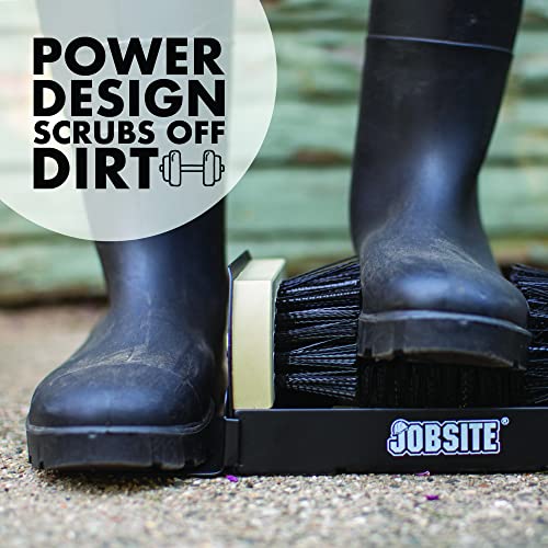 Jobsite Boot Scrubber - Outdoor Shoe Scraper Cleaner Brush - Extra Wide #TOP2