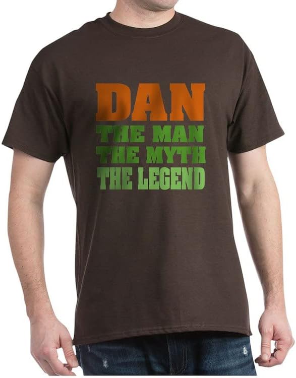 CafePress DAN The Legend Black T Shirt Graphic Shirt