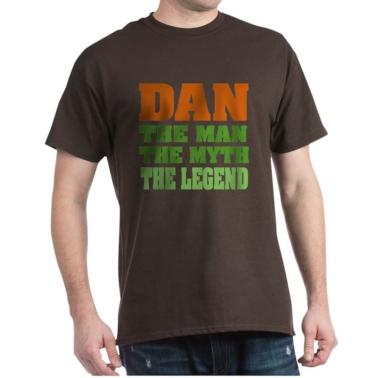 CafePress DAN The Legend Black T Shirt Graphic Shirt