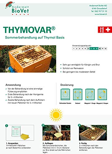 Andermatt BioVet Thymovar - Streifen zur Varroabehandlung bei Honigbienen – Bild 6