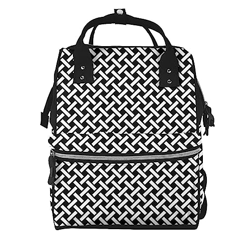 Sac à dos multifonction pour voyage avec grand compartiment et imprimé élégant