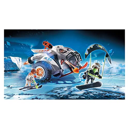Playmobil Véhicule des neiges de la Spy Team 70231 Coloré