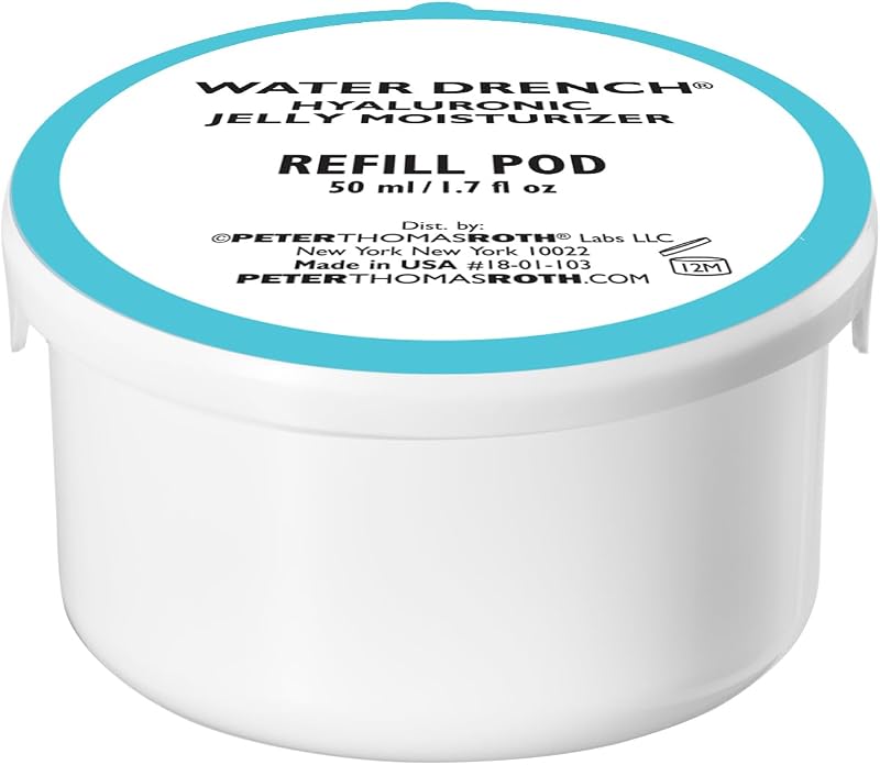 Water Drench® Hyaluronic Jelly Moisturizer Refill Pod | Hyaluronic Acid Cloud Cream, For Normal to Oily Skin, Fragrance-Free, Non-Comedogenic, Acne-Safe Moisturizer