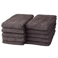 002【在庫限り】【未使用】ANNE  フェイスタオル　ブラウン 002【在庫限り】【未使用】ANNE KLEIN フェイスタオル ブラウン