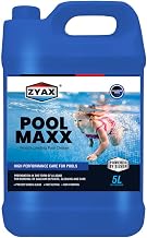 ZYAX Pool MAXX | 100% Chlorine Free, No Harmful Chemicals, for Clean, Germ Free, Family Safe Pool, Eliminates Fungi, Algae and Bacteria Instantly, | 5 Litre