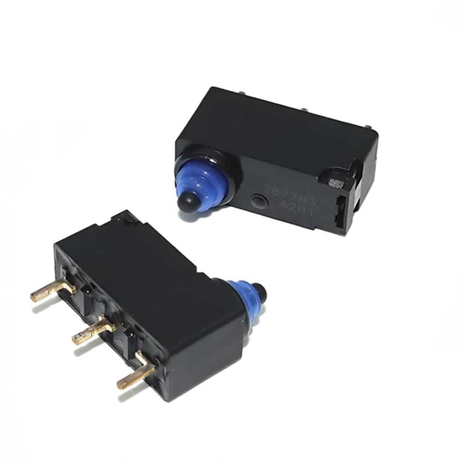 Micro interrupteur étanche D2HW à 3 pieds pour serrure auto