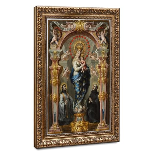 Toile Our Lady of Good Counsel Bartolome Perez pour habiller un mur de bureau vide