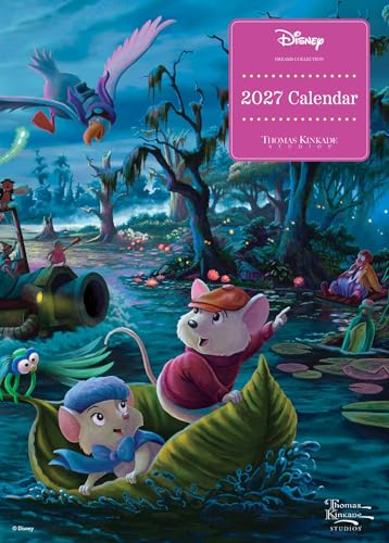Disney Dreams by Thomas Kinkade Studios 2027 Monthly/Weekly Engagement Calendar