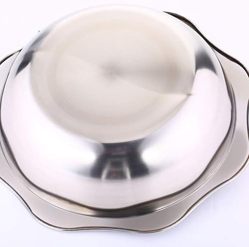 Miniatura 7 de DOITOOL Olla caliente olla doble olla 11.8 in tapa grande acero inoxidable utensilios de cocina para fiesta familiar