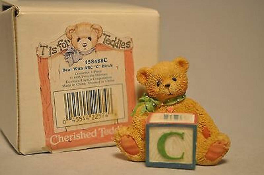 Oso de peluche con bloque C 158488C