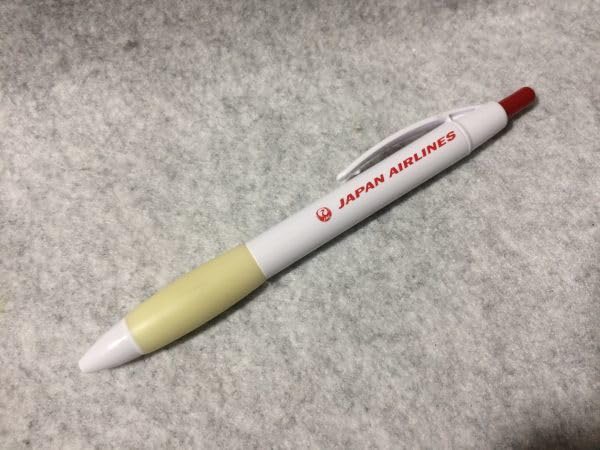 JAL ボールペン 2本セット 電池入れ替えて新品