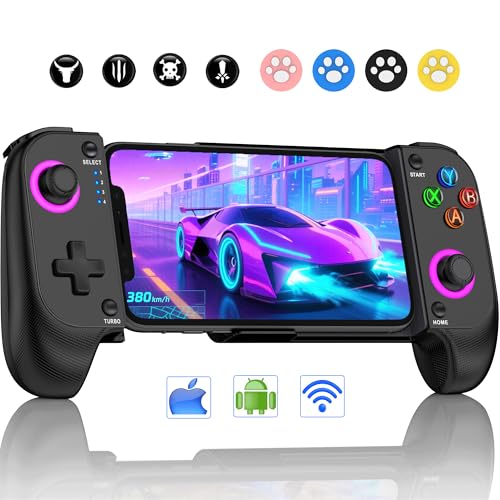 Controlador de juego móvil Bluetooth para iPhone y Android compatible con Steam Link