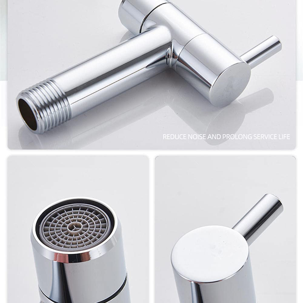 Einhebelmischer für die Wand, Kaltwasser, Badezimmer, WC, Waschbecken, Badewanne, Messing, Wasserhähne
