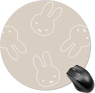 マウスパッド ミッフィー 小さめ キャラクター 滑り止め 可愛い かわいい ゲーミング ミニサイズ 人気 柔軟 耐久性が良い ゴム製裏面 机上用品 20*20cm