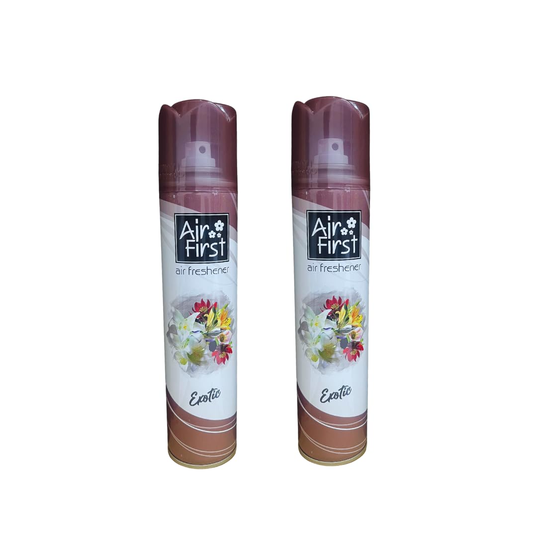 Room Spray Air Freshener Combo Pack of 2 (300ml + 300ml) (Exotic)-image-2