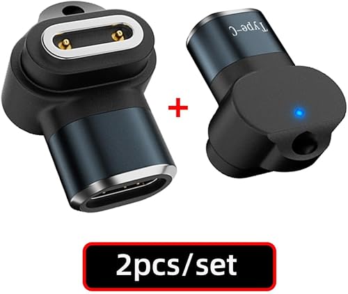 Vista 15 de xiwai Paquete de 6 conectores USB-C hembra a 2 pines de alimentación CC de 5 V, adaptador USB para recortadores de barba, cortadoras de cabello