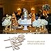 ROSENICE Wedding Cake Topper WE DO Wood Wedding Cake Decorations(Wood colour)