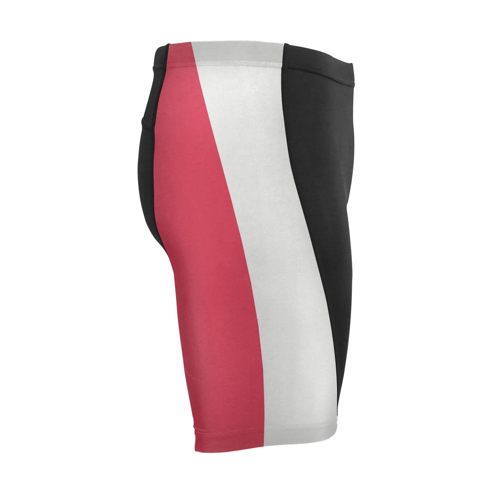 Poland Flag Men's Bike Shorts Padded Cycling Bicycle Biking Shorts Tight Multicolor