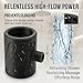 Upgraded Men's Shower Head Massager, High Pressure Handheld Bathroom Shower Head, Coarse Hole Anti-Clog Design, Tool-Free Universal Install Replacement