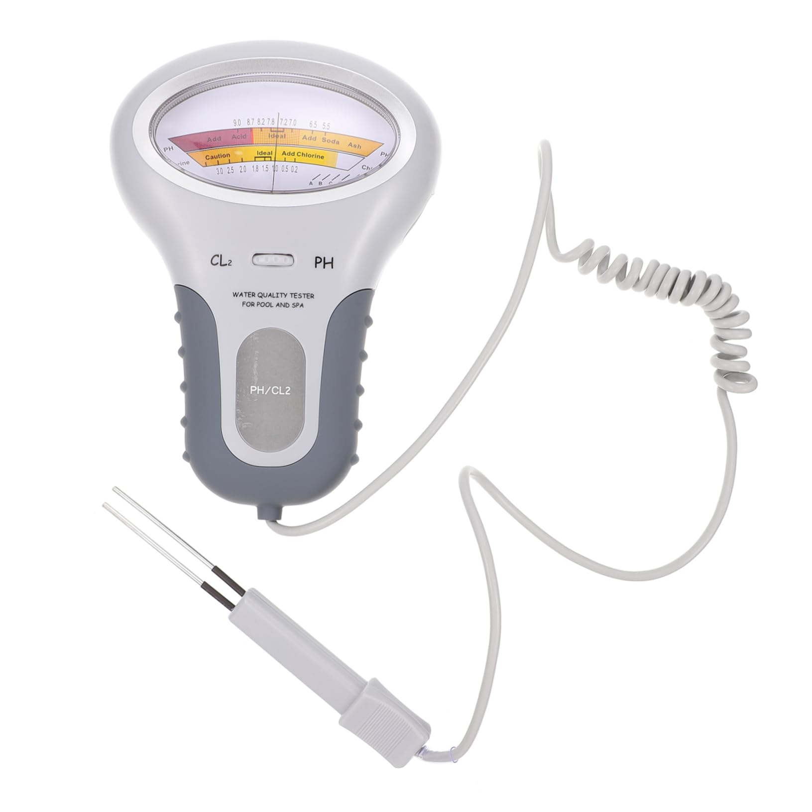 VANZACK 4piezas Medidor De Ph Para y Spa Tester De De Agua y Pantalla y De Sin Necesidad De Productos Químicos Para Agua De Piscina y Spa