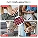 Red Light Therapy, Cordless Infrared Light Therapy Belt with Rechargeable Magnetic Controller, Portable Wireless Belt 660nm&850nm for Body Waist Back Leg Relax Muscle Pain Relief (Upgrade)